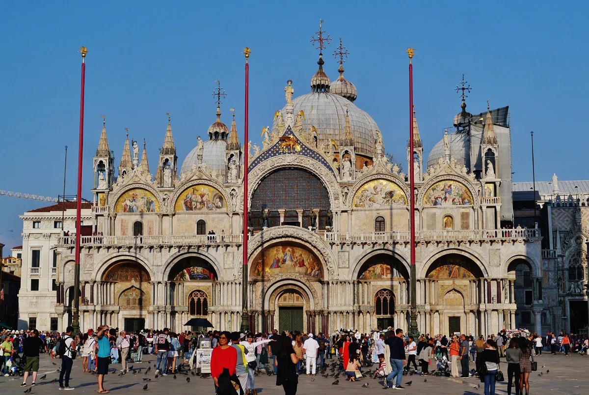 Venezia Basilica di San Marco Fassade 2