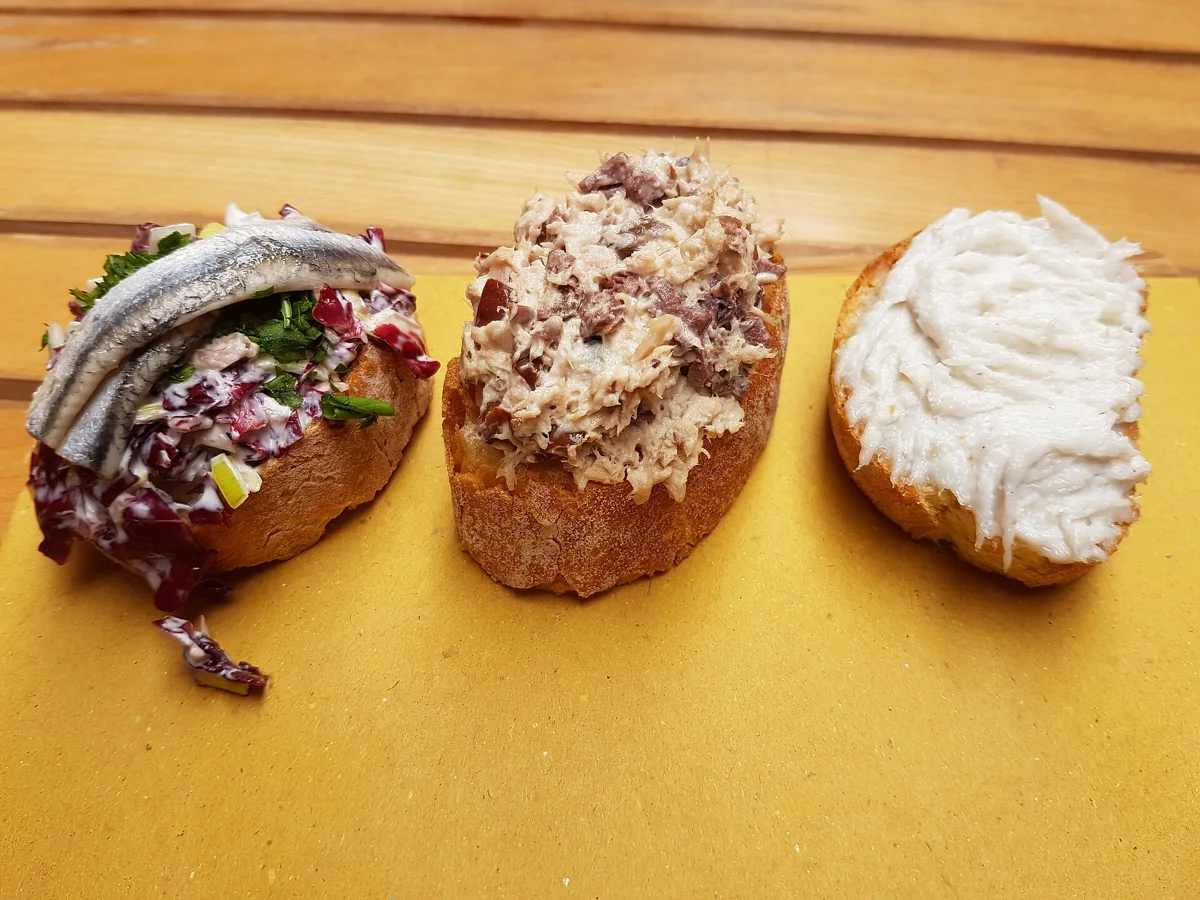A selection of Venetian cicchetti