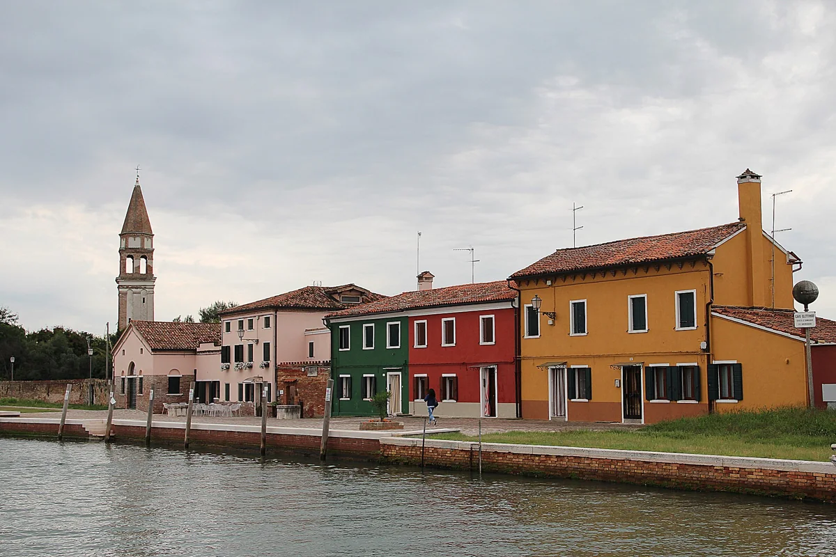 0 Quartier Nord et campanile de l'île de Mazzorbo
