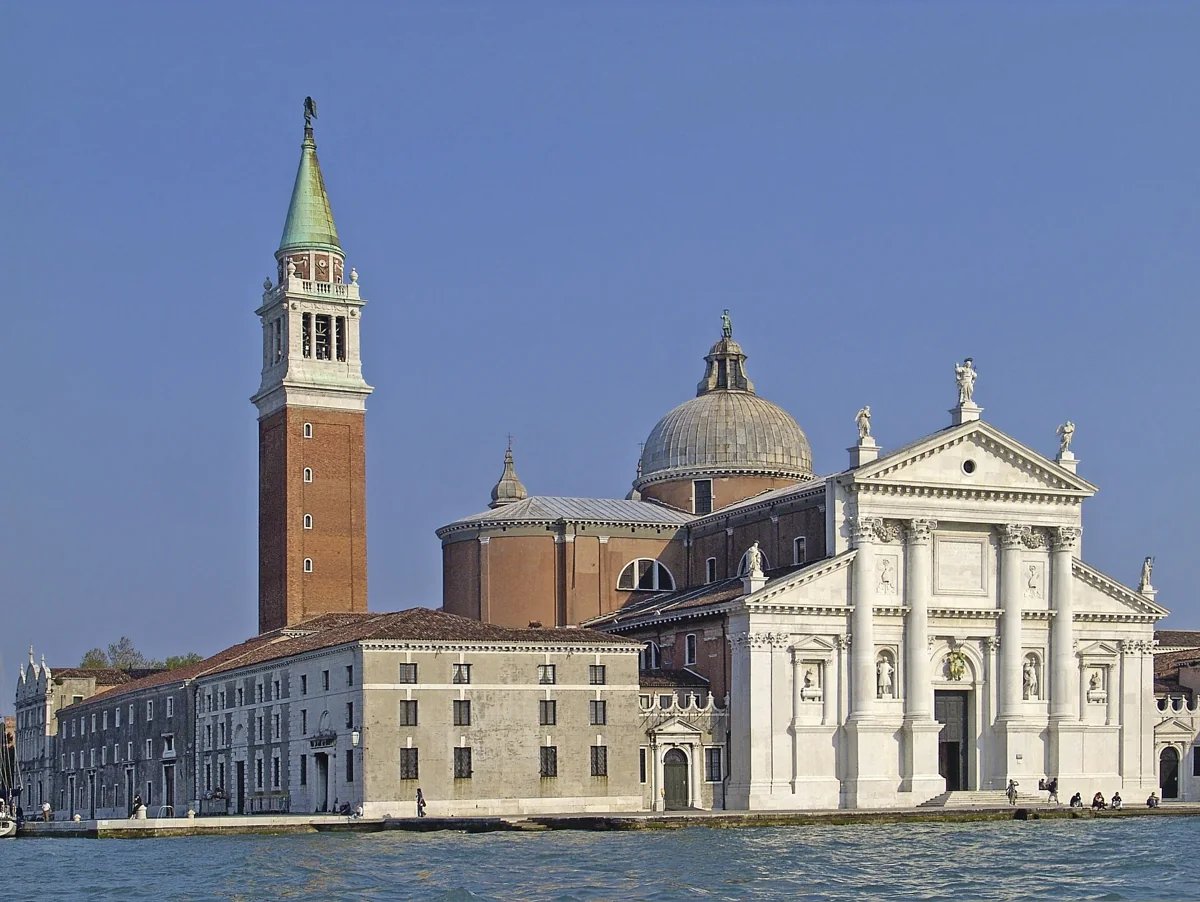 The church of San Giorgio Maggiore facing the basin